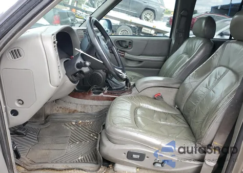 1999 Oldsmobile Bravada из США, поврежденный, VIN 1GHDT13W7X2720659